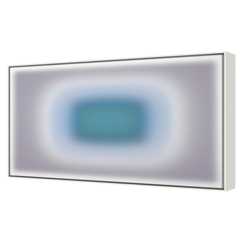 Blur Continuum 2 Print by Renee Stramel, White, 36" H x 60" W x 2.63" D
