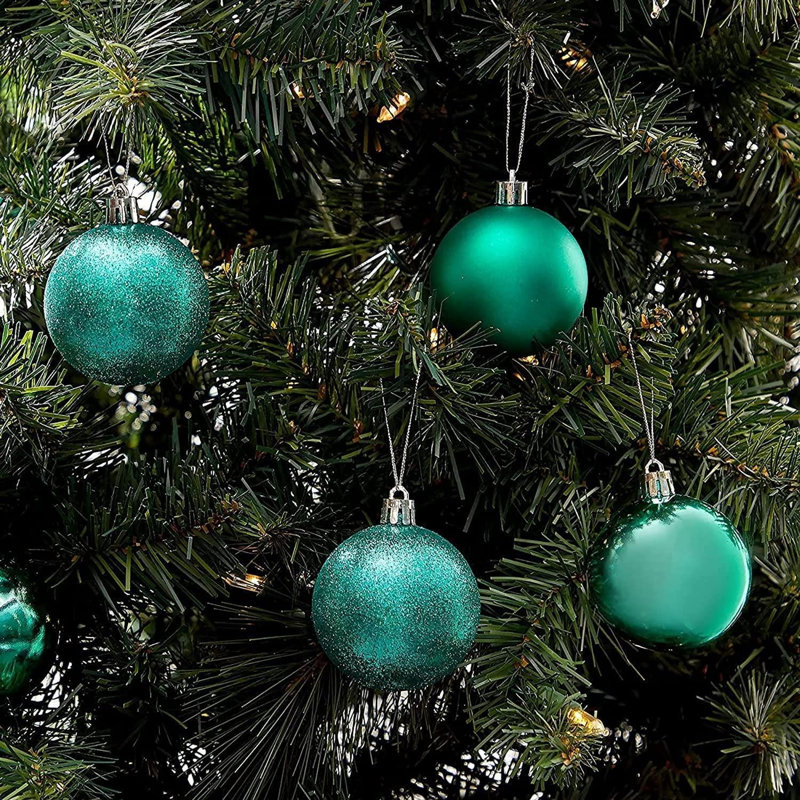 Polyvinyl Chloride (PVC) Bauble, 5cm H x 5cm W x 5cm D, Green