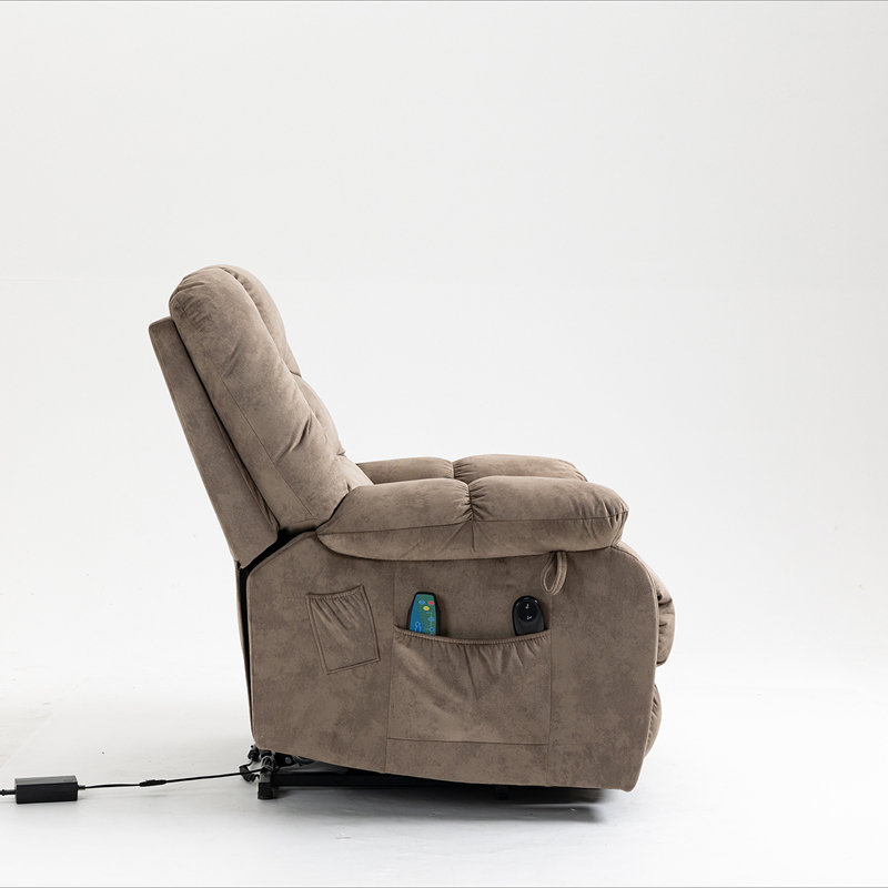 Fauteuil inclinable inclinable avec poche latérale, Chameau
