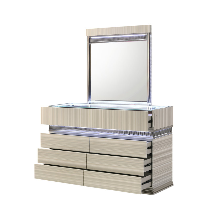 Commode 6 tiroirs Leonor