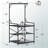 4-Tier 3D Printer Stand With Charing Station & Lockable Wheels