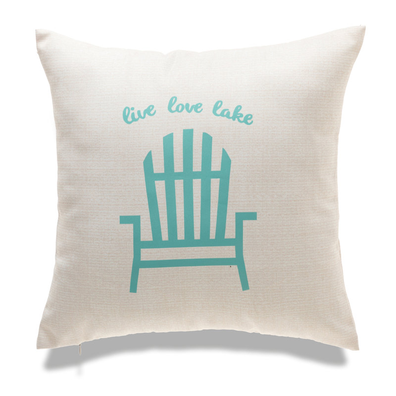 Coussin extérieur My Cottage Living, Turquoise