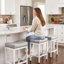 Tabouret de comptoir 24,21 po Michille-1367283689-1397676478