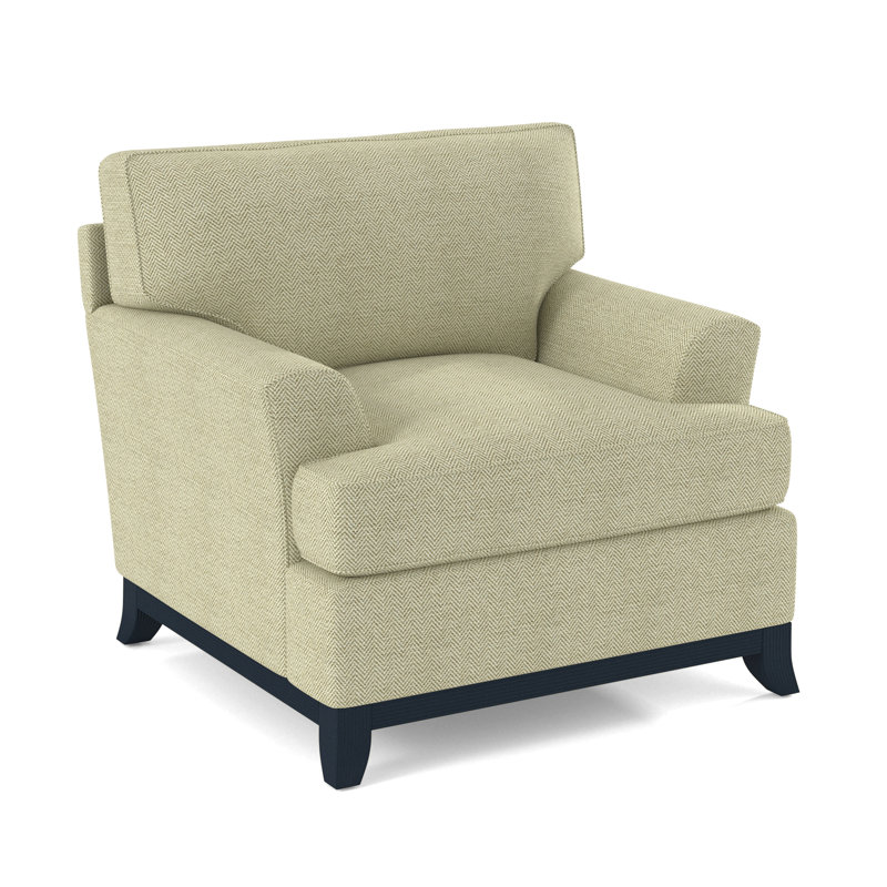 Oaks Way Armchair, Navy, Eggshell Crypton Performance; 0884-93