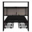 John Bed with LED Strip, 4 Drawers & USB Ports-1626465133