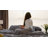 Bedsure Oversized Queen Burgundy Pintuck Bed-in-a-Bag - Gray Pinch Pleat Comforter Set with Sheets, Pillowcases & Shams (Set of 7)-118612975-128876094