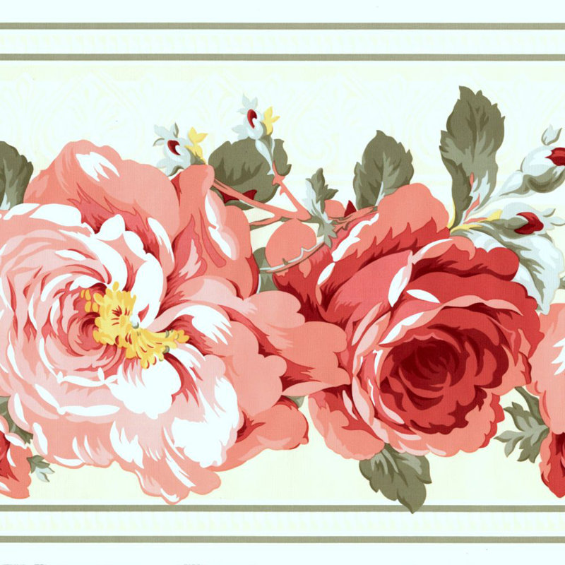 Papier peint floral