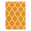 Geometric Area Rug in Brown