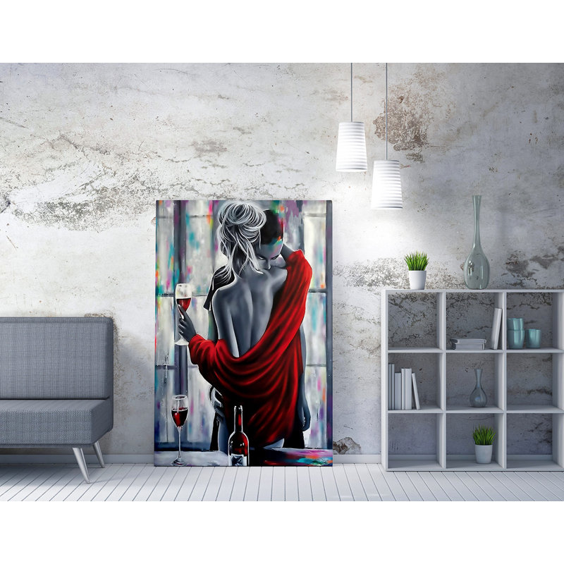 Superbe peinture décorative sur toile, 27,6 po x 39,4 po | 50% coton / 50% polyester, impression numérique sur toile | Comprend un cadre en bois robuste de 0,8 po x 1,2 po | Parfait pour le salon, la chambre à coucher ou le bureau