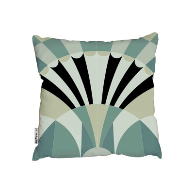 Angela Geometric Square Cushion