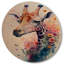 - Art mural en bois animaux - Bois de pin naturel-87050412