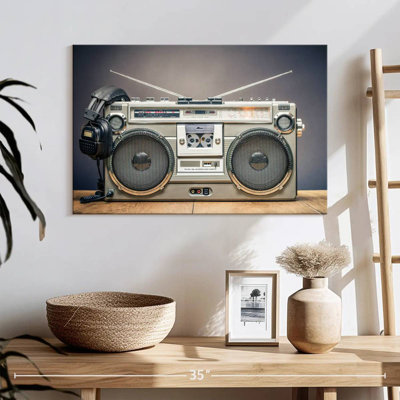 Abarca Headphones And Boombox