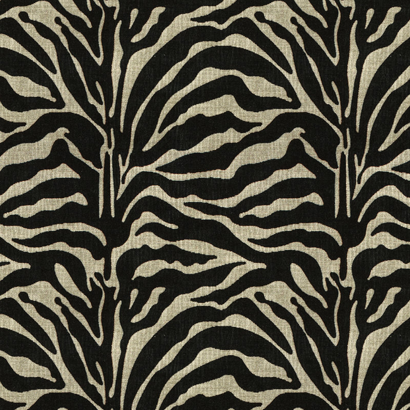 Acrylic Fabric, Black/Gray