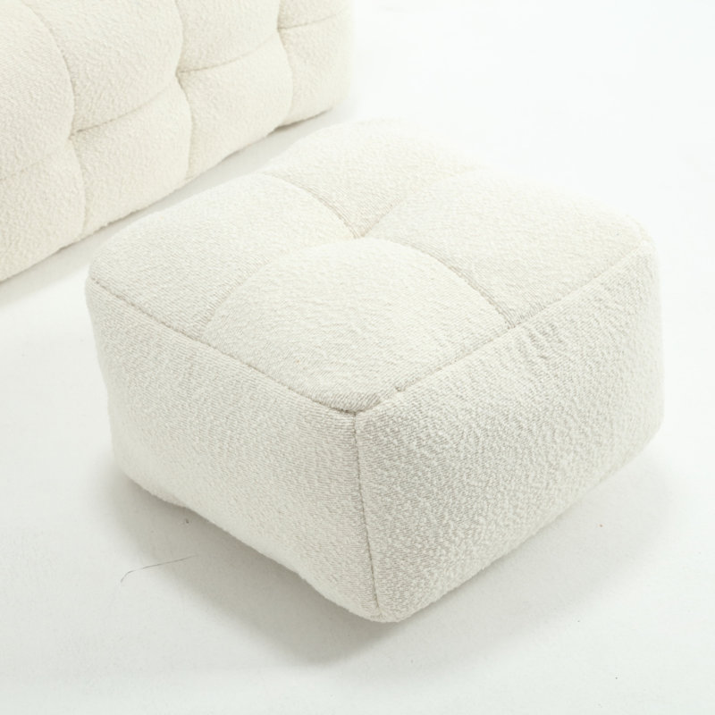 Chaise simple pour petit salon, Beige