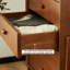 Commode d'appoint rétro grande capacité simple