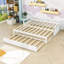 Lit de jour simple gigogne en bois avec lit gigogne-720566917