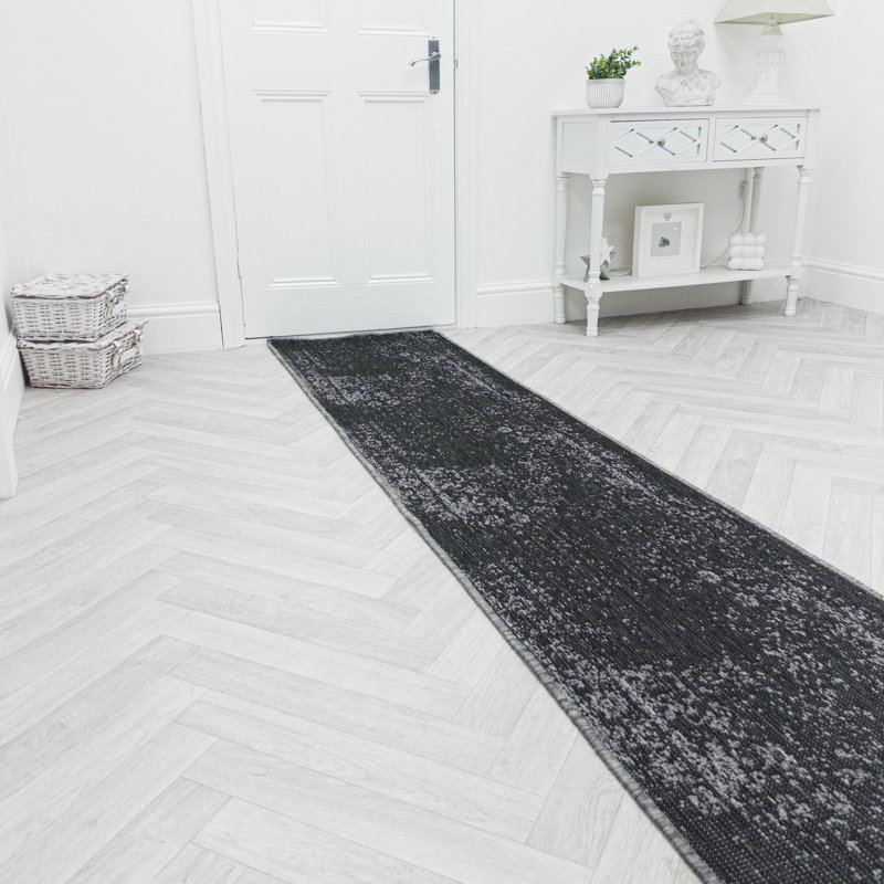 Runner Abstract Flatweave Area Rug, Runner 60 x 150 cm