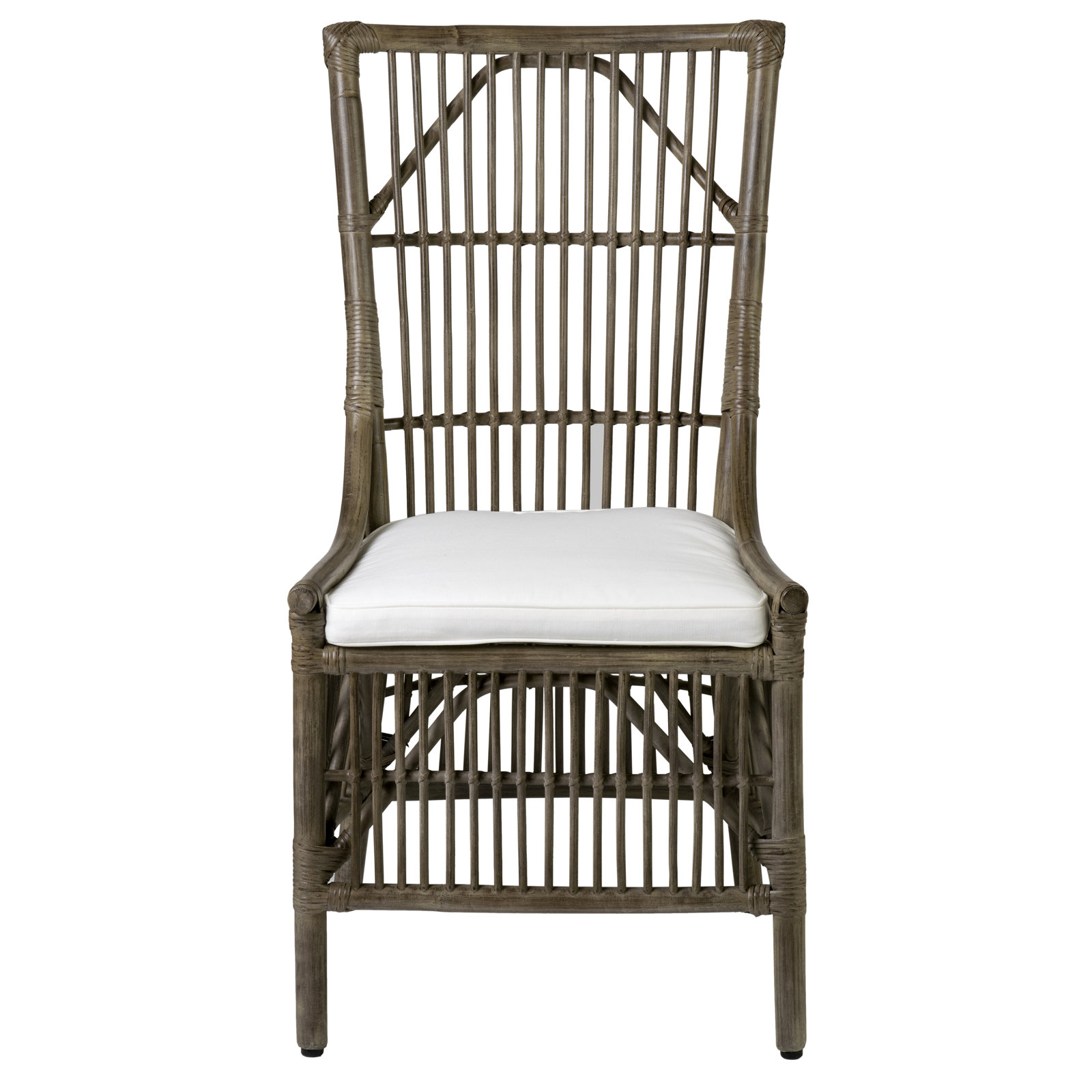 Barkley Woven Side Chair, Gray