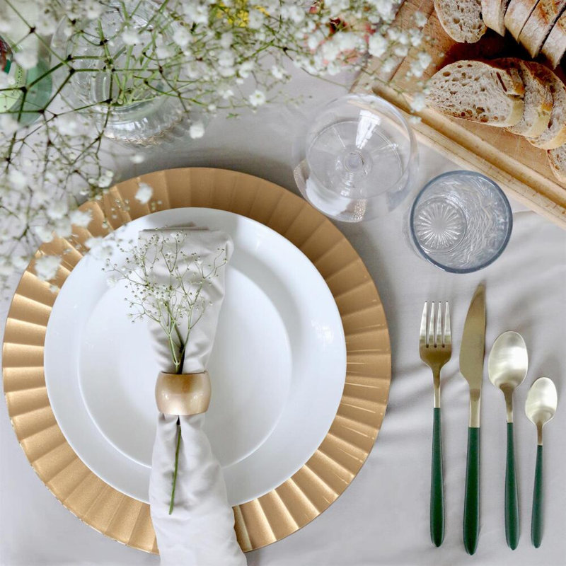 Other Solid Colour Charger, Gold