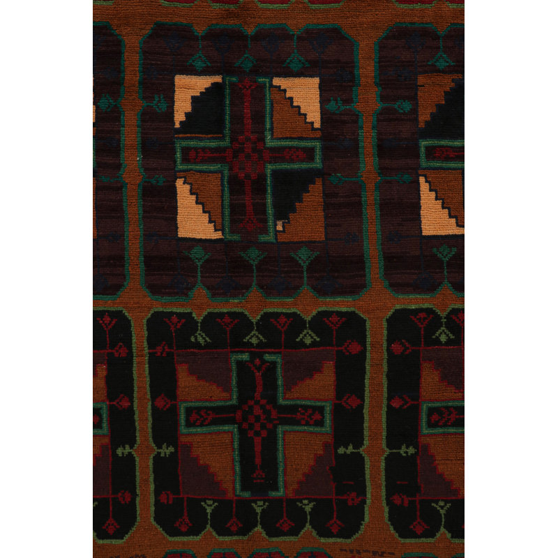 One-of-a-Kind Rectangle 6’ X 8’2” Hand Knotted Area Rug