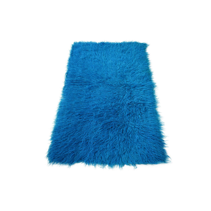 Tapis de couloir bleu Ottilie