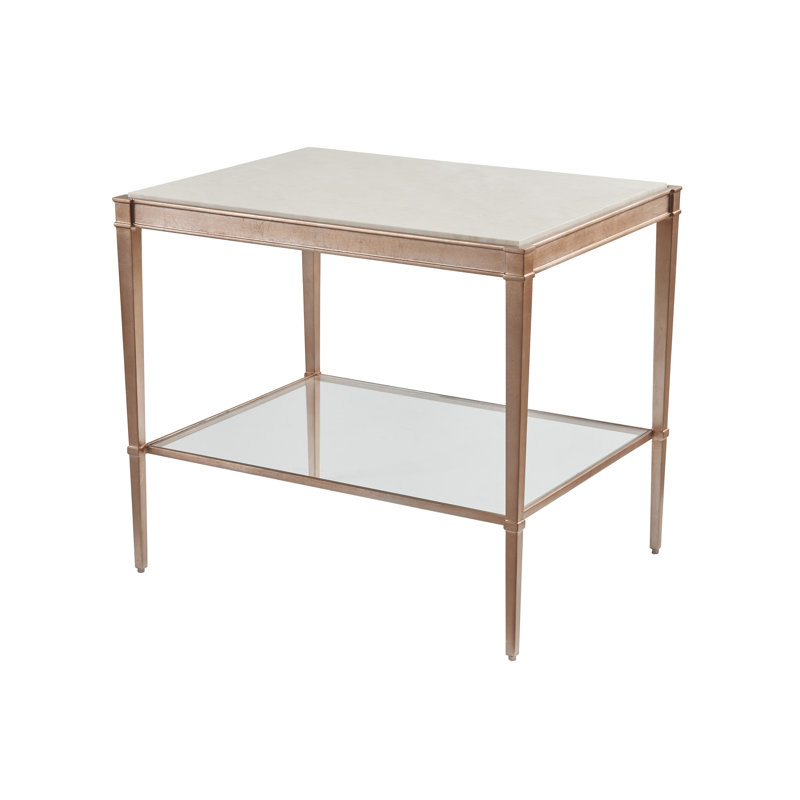 Rendezvous Marble End Table