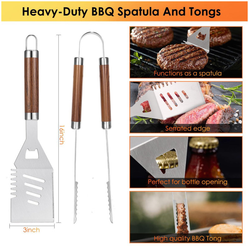 BBQ Grilling Accessories Set 34Pcs