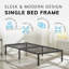 Platform Metal Bed Frame Modern-824385425