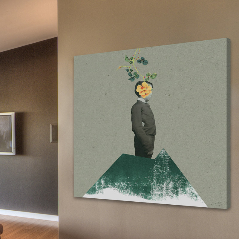 « no face » par bengoa vazquez, reproduction d’art sur toile tendue, H 24 po x l 24 po x P 1,5 po