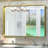 Brayner Bathroom Vanity Mirror Metal Wall Mirror Accent Mirror-1247329646-1247329636