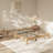 Wood Platform Bed Frame, Wooden Legs & Sturdy Metal Center Support, Wooden Slats, No Box Spring Needed-129632075-129632077