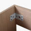 Meuble-lavabo simple 24 po avec plateau Alysen-1878023358