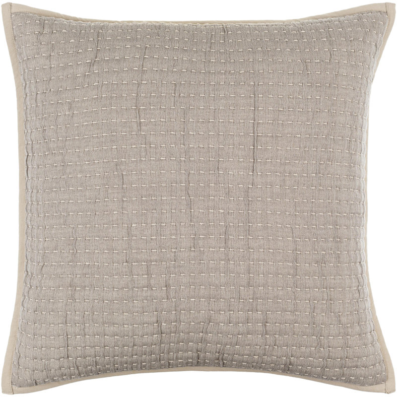 Cotton Throw Pillow, 20" x 20", Pillow Cover Only - No Insert