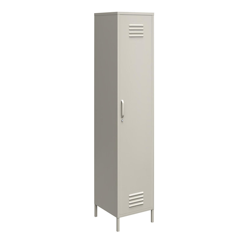 Thiam 1 -Door Cabinet, Taupe