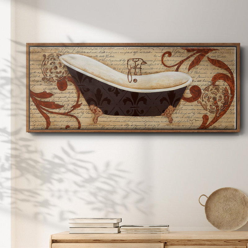 Renaissance Bath - toile encadrée, H 20 po x l 50 po
