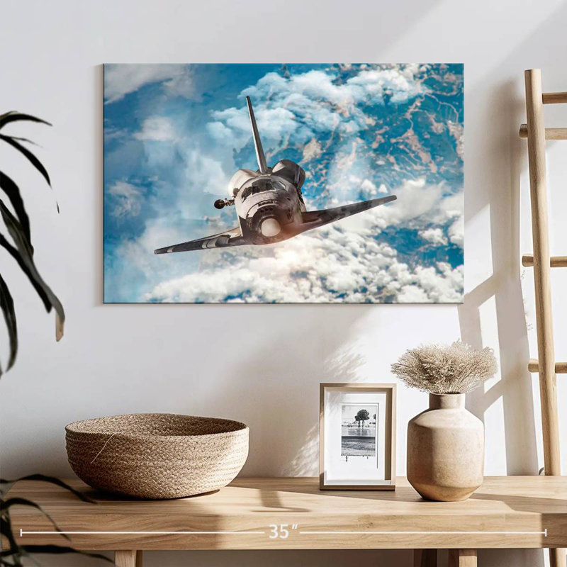Oberle Spacecraft Ascent, 16" H x 24" W