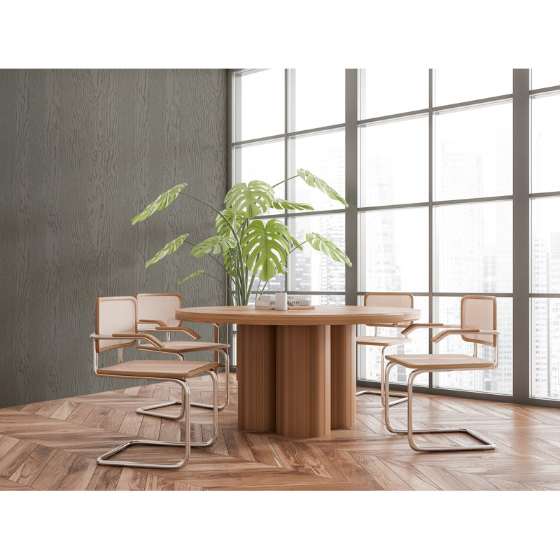 Urban Timber - Wood Wallpaper, Gray, Self-adhesive