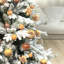 Ensemble d'ornements de cuisson de Noël, assortiment de 44 pièces d'arbre de Noël artificiel incassable en forme de boule de pain d'épice, pour une décoration intérieure de Noël