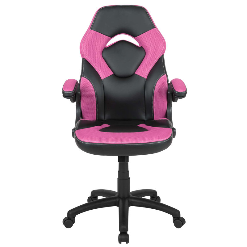 Fauteuil de jeu à dossier haut Ariquer, Pink