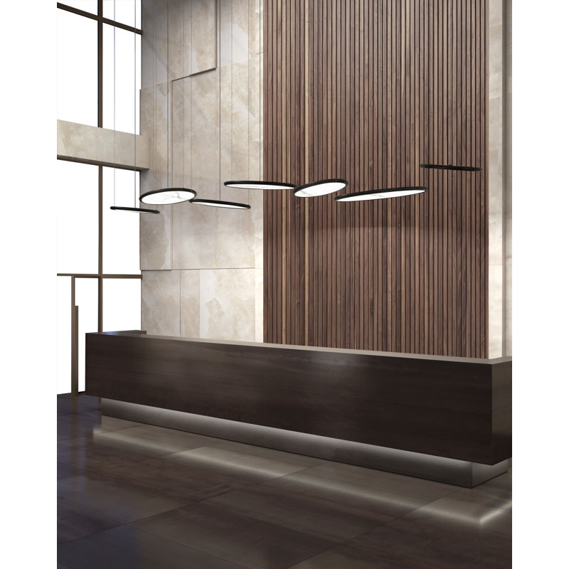Bogotà So Light, 1.5" H x 33.3" W x 23.91" D, Black/White Calacatta