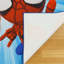 Licenced Disney Marvel Spiderman and Friends Blue Red Youth Non-Slip Area Rug