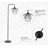 Orchid Downbridge Floor Lamp - Black