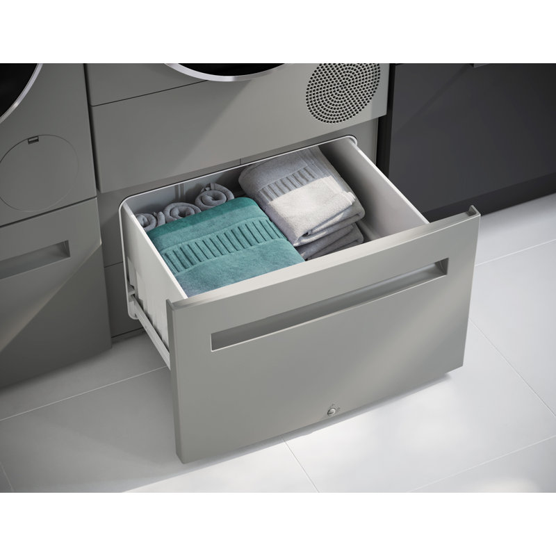 800 Series 2.4-Cu. Feet High Efficiency Stackable Steam Cycle Smart Front-Load Washer ( Pearl Steel ) ENERGY STAR