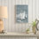 Voiliers blancs - reproduction de peinture acrylique