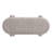 49" Oval Fully Upholstered Storage Bench,  Boucle