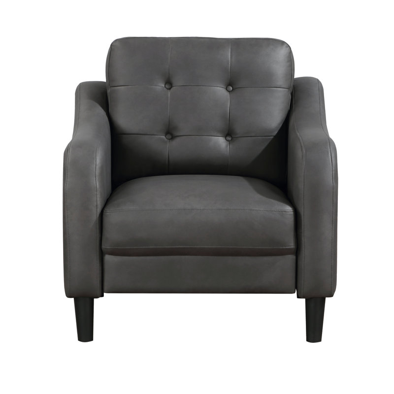 Chaise Dajonna, Microfibre grise