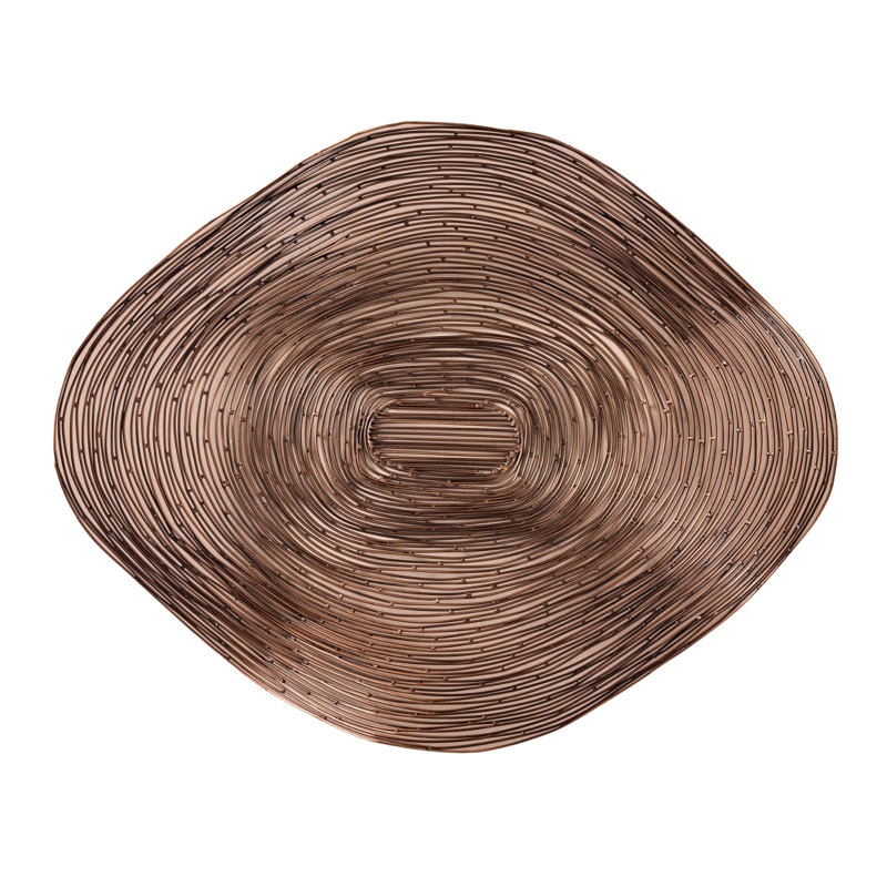 Lahar Wavy Wire Bowl
