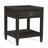 Warwick 24" W 1-Drawer Rattan Nightstand with Glass Top and Storage Shelf-62152072-94947149