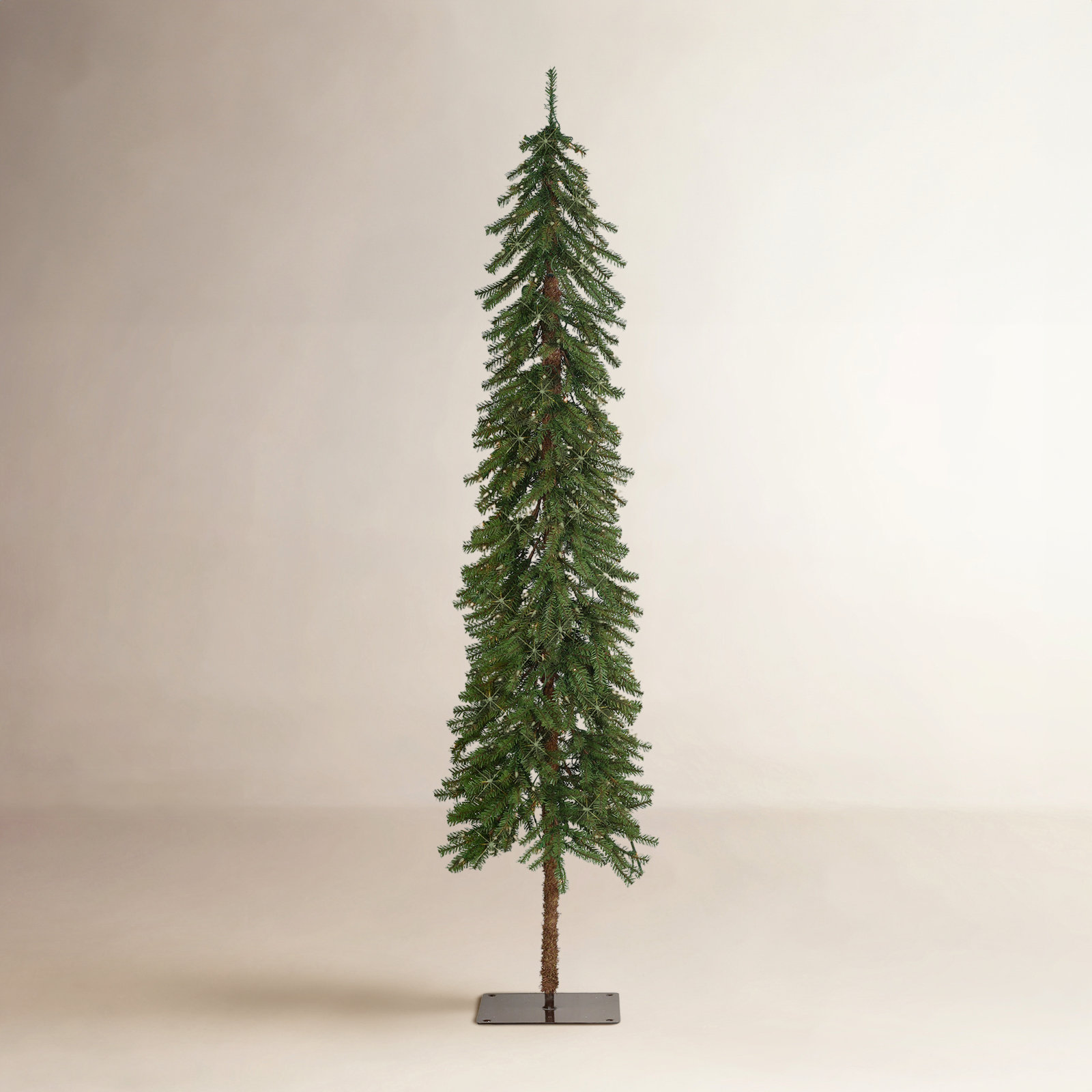 Graziana Lighted Artificial Pine Christmas Tree