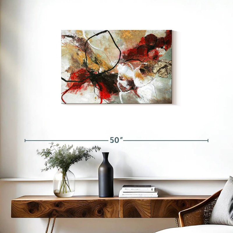 Avery Flower Fall, 20" H x 30" W